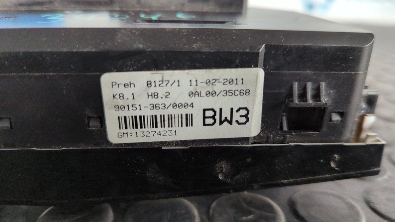 MANDO CLIMATIZADOR OPEL ASTRA H BER. - vista 5