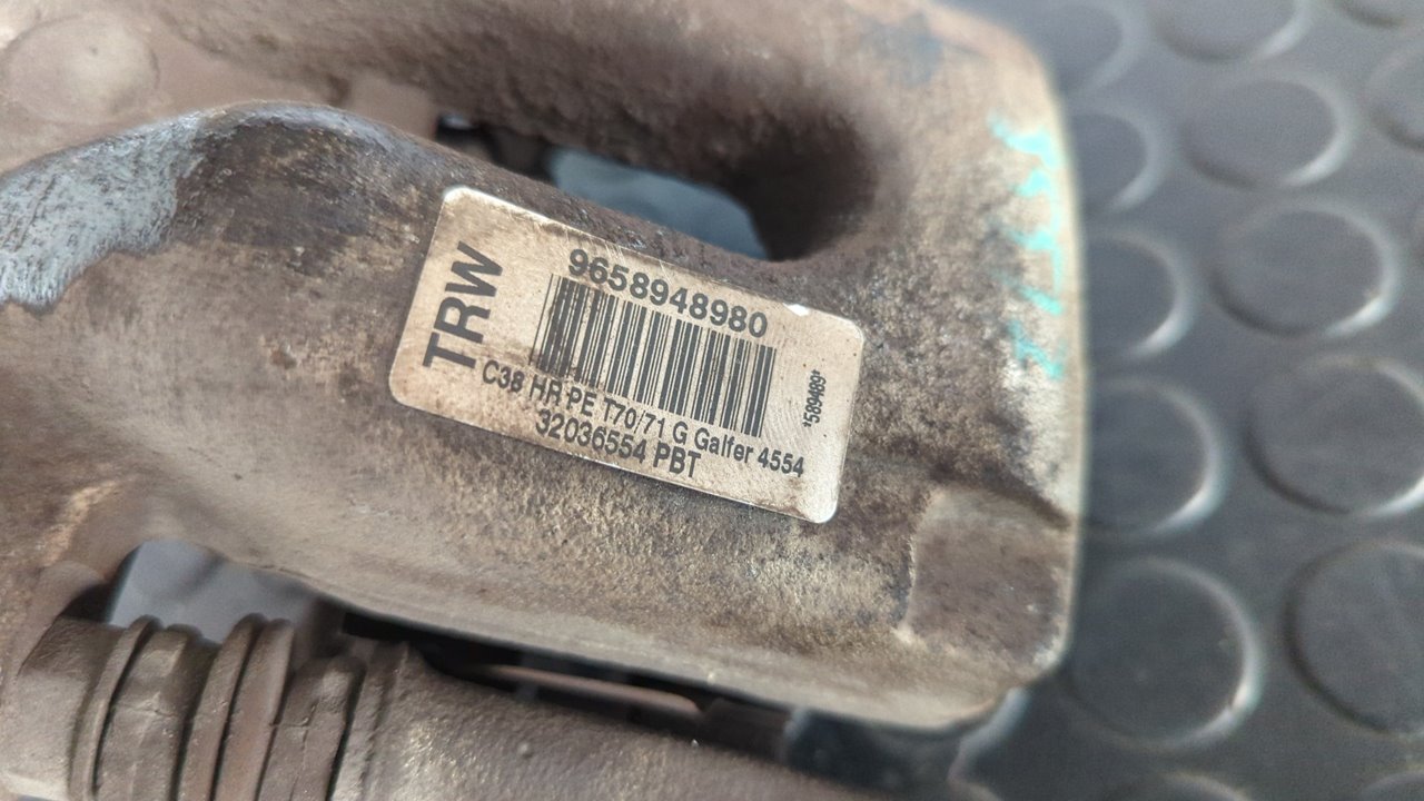 PINZA DE FRENO TRASERA IZQUIERDA PEUGEOT 308 - vista 2