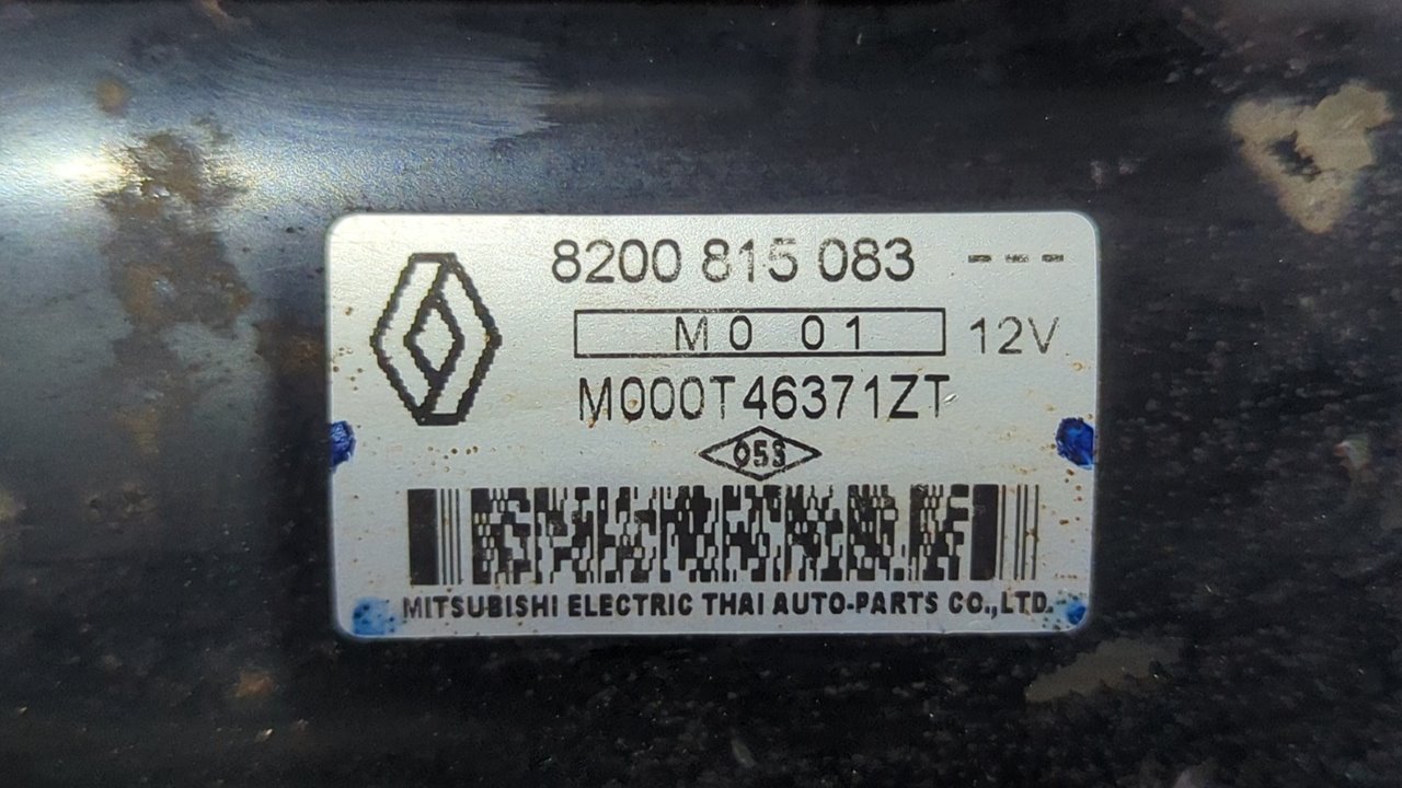 MOTOR ARRANQUE DACIA SANDERO - vista 3