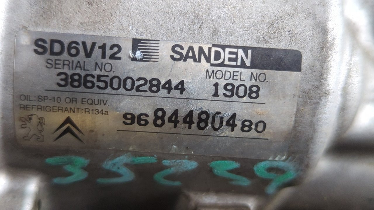 COMPRESOR AIRE ACONDICIONADO CITROEN NEMO - vista 5