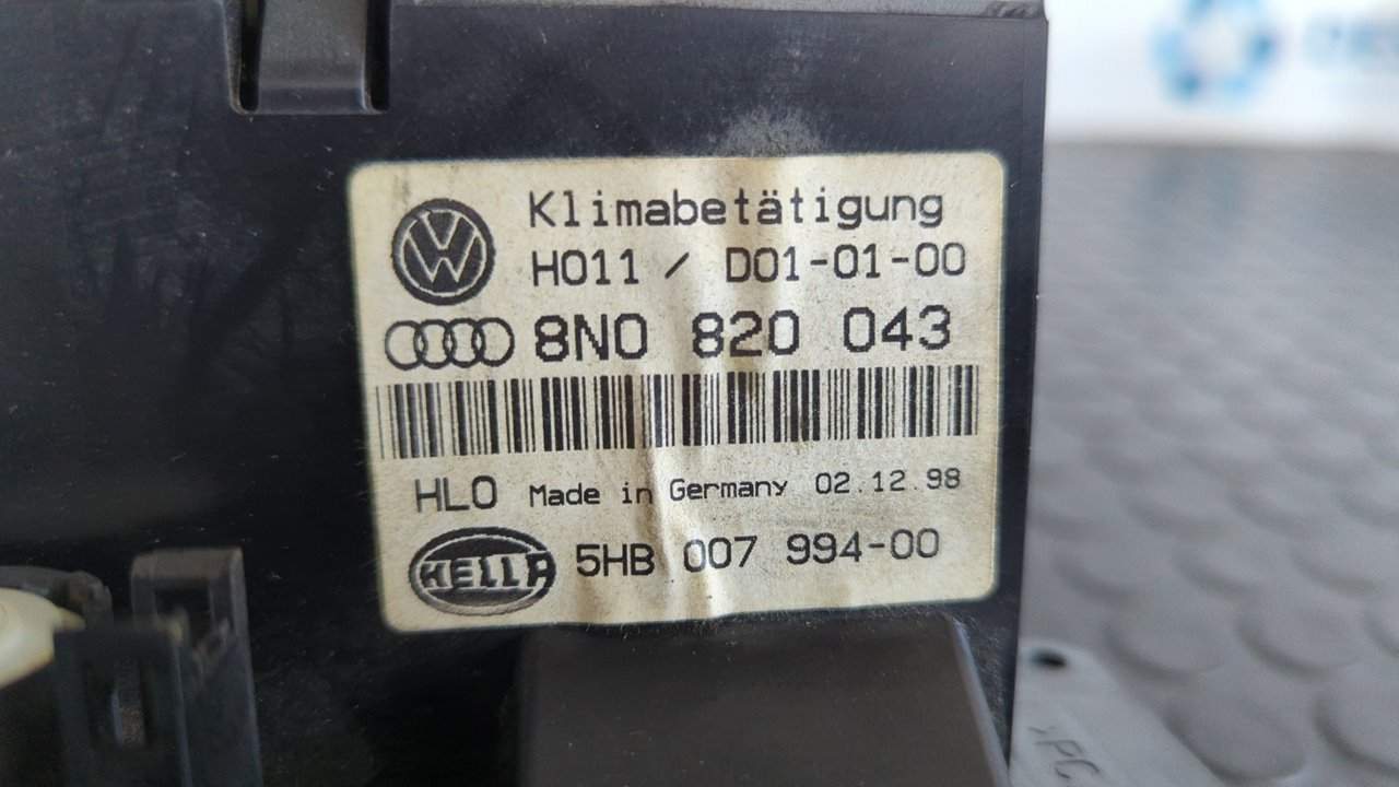 MANDO CLIMATIZADOR AUDI TT (8N3/8N9) - vista 6