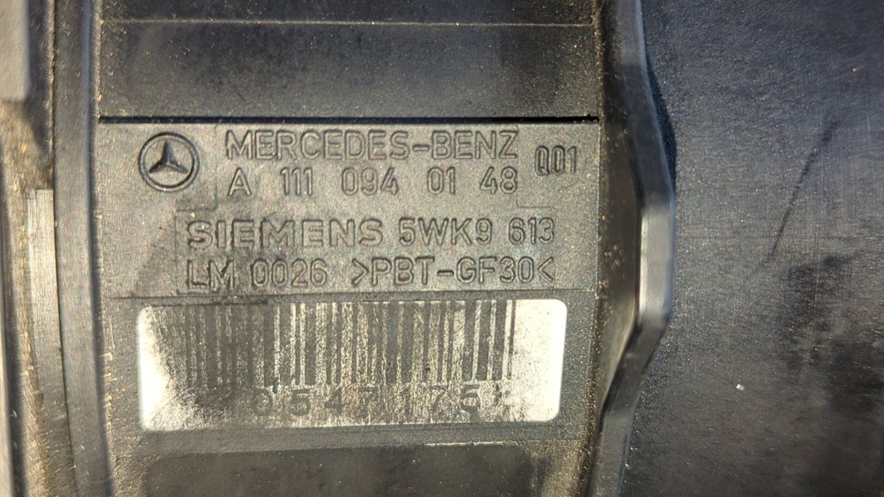 CAUDALIMETRO MERCEDES-BENZ CLASE C (W203) BERLINA - vista 4