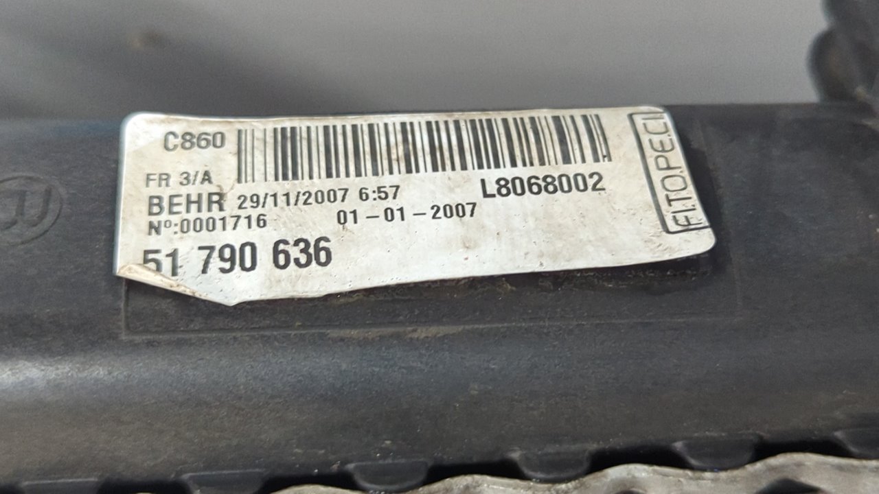 RADIADOR AGUA FIAT FIORINO - vista 3