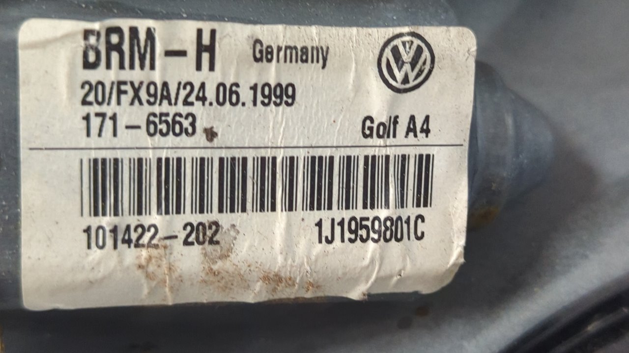 ELEVALUNAS DELANTERO IZQUIERDO VOLKSWAGEN GOLF IV BERLINA (1J1) - vista 5