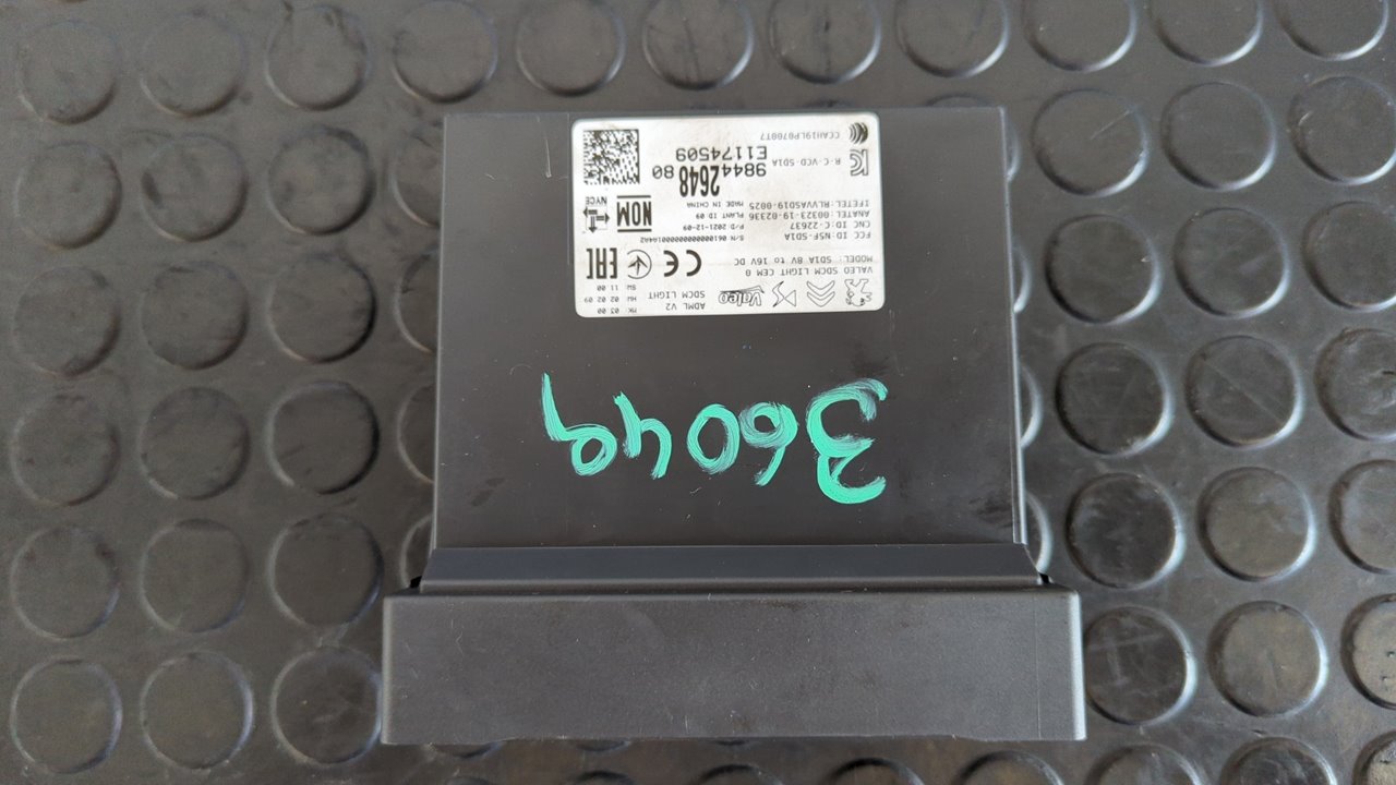 CENTRALITA LUCES CITROEN E-C4 - vista 5