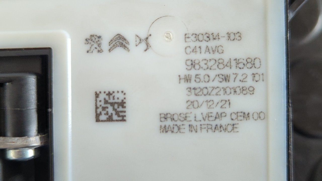 MOTOR ELEVALUNAS DELANTERO IZQUIERDO CITROEN E-C4 - vista 4