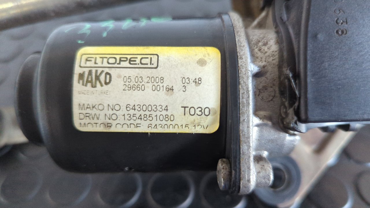 MOTOR LIMPIA DELANTERO FIAT FIORINO - vista 3