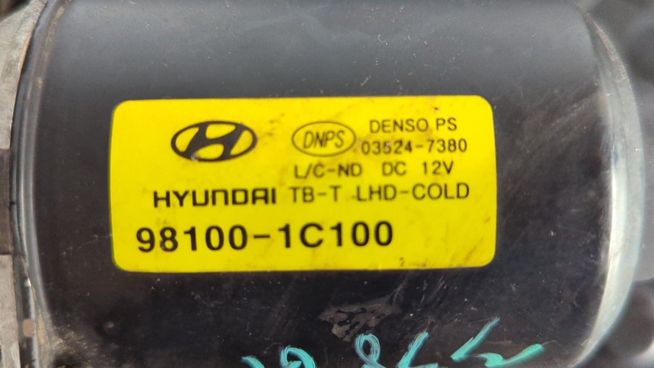 MOTOR LIMPIA DELANTERO HYUNDAI GETZ (TB) - vista 4