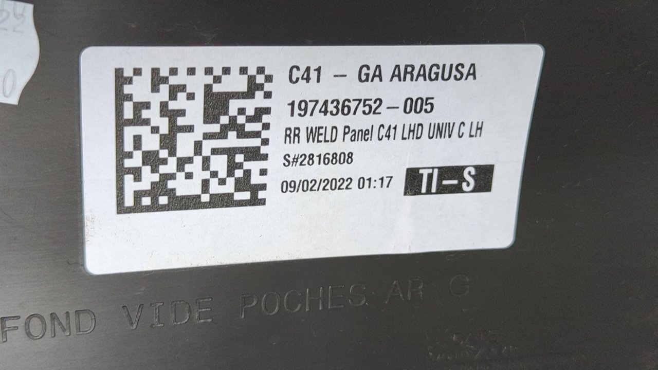 GUARNECIDO PUERTA TRASERA IZQUIERDA CITROEN E-C4 - vista 3