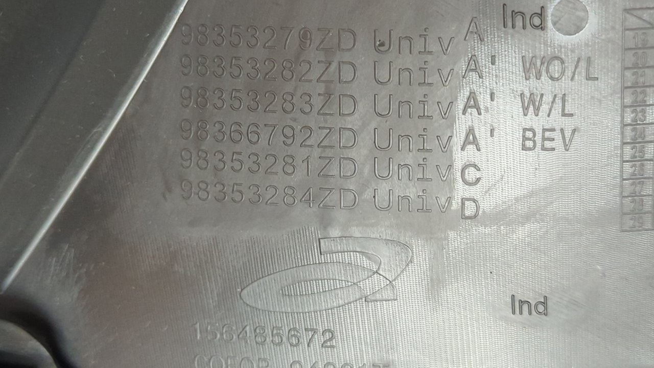 GUARNECIDO PUERTA DELANTERA IZQUIERDA CITROEN E-C4 - vista 2