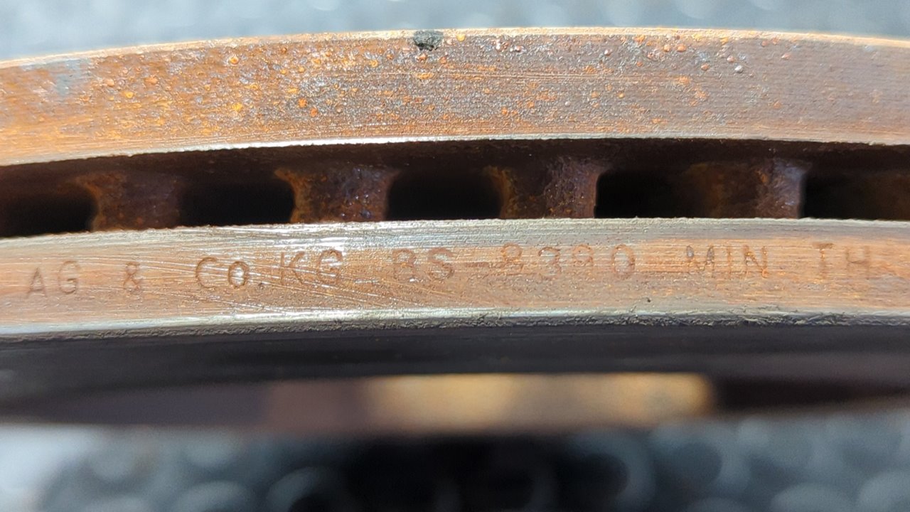 JUEGO DISCOS FRENO DELANTEROS CITROEN C5 BERLINA - vista 2