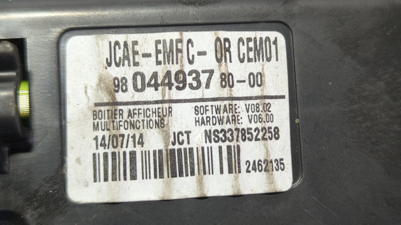 PANTALLA MULTIFUNCION CITROEN C4 LIM. - vista 3