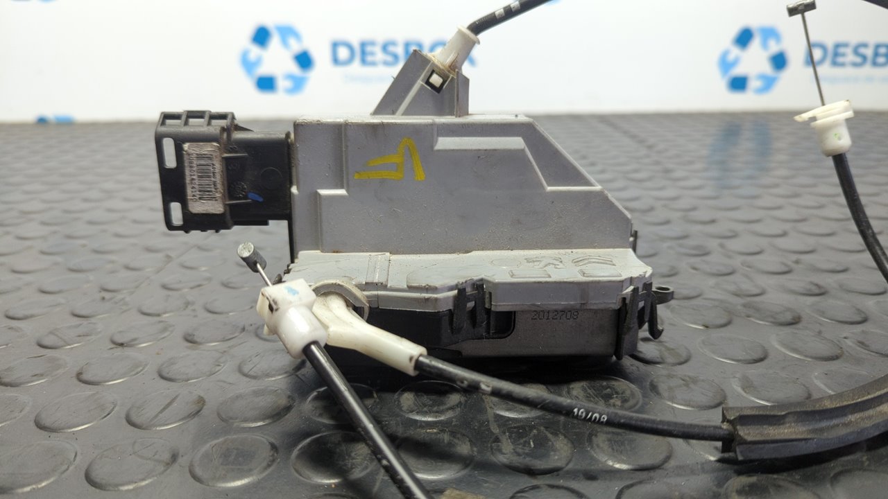 CERRADURA PUERTA TRASERA IZQUIERDA CITROEN C5 BERLINA 1.6 HDI CAT (9HY / DV6TED4)