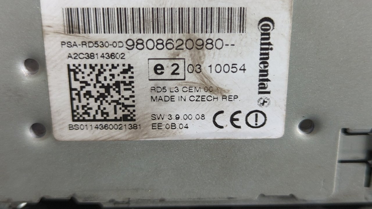 SISTEMA AUDIO / RADIO CD CITROEN C4 LIM. - vista 6