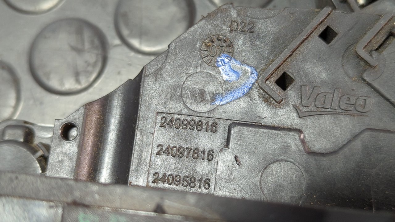 CERRADURA PUERTA DELANTERA DERECHA FIAT SCUDO FURGÓN (272) - vista 6