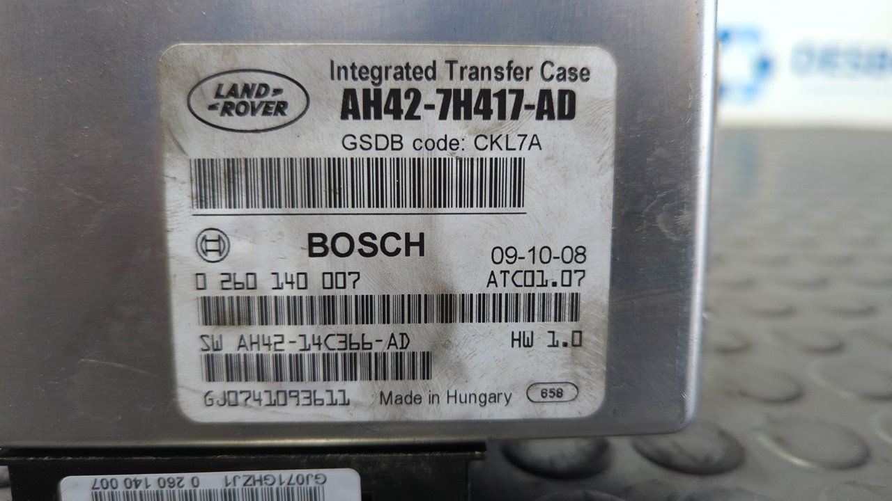 CENTRALITA CAMBIO AUTOMATICO LAND ROVER RANGE ROVER SPORT - vista 4