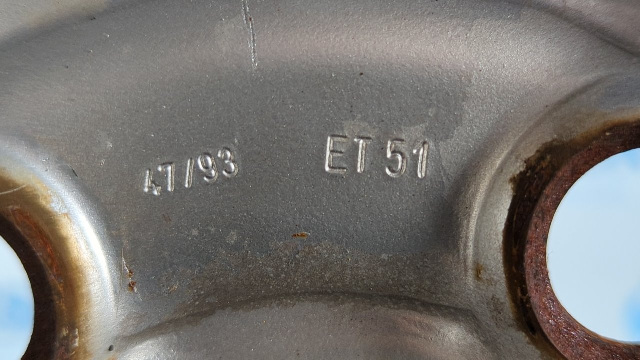 LLANTA VOLKSWAGEN T4 TRANSPORTER/FURGONETA (MOD. 1991) - vista 3