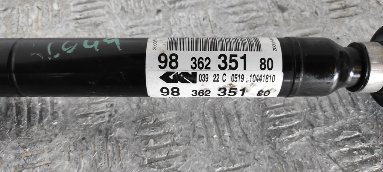 TRANSMISION DELANTERA DERECHA CITROEN E-C4 - vista 3