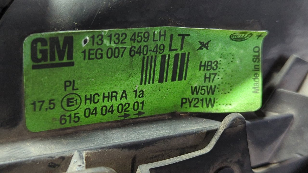 FARO IZQUIERDO OPEL ASTRA G BERLINA - vista 7