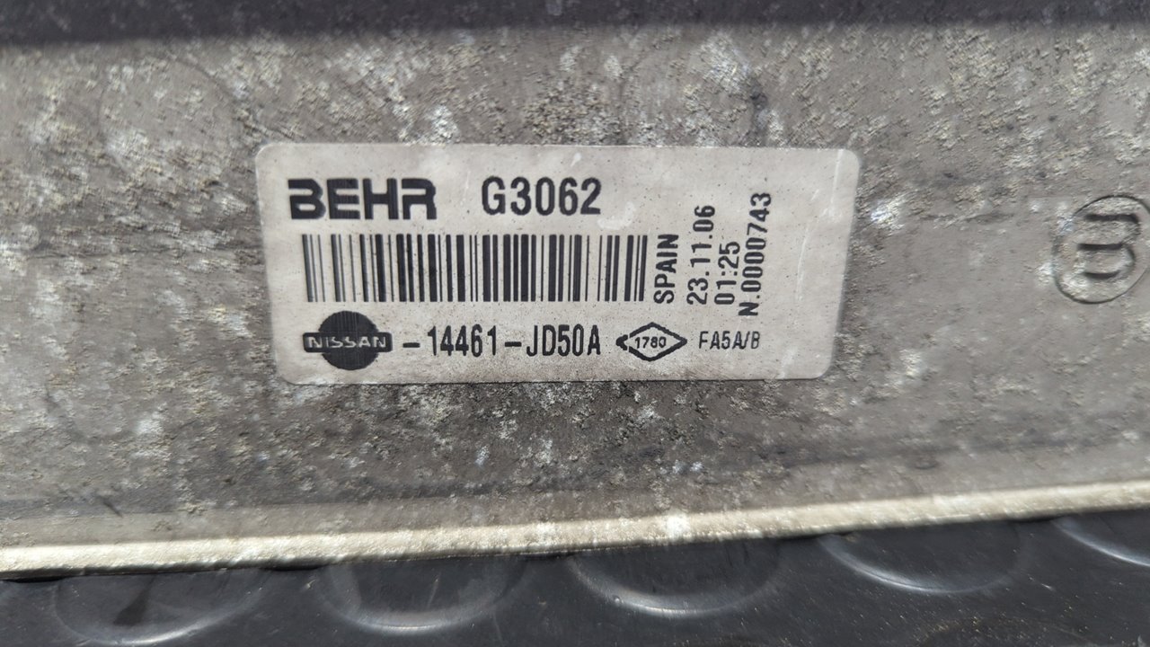 INTERCOOLER NISSAN QASHQAI (J10) - vista 3