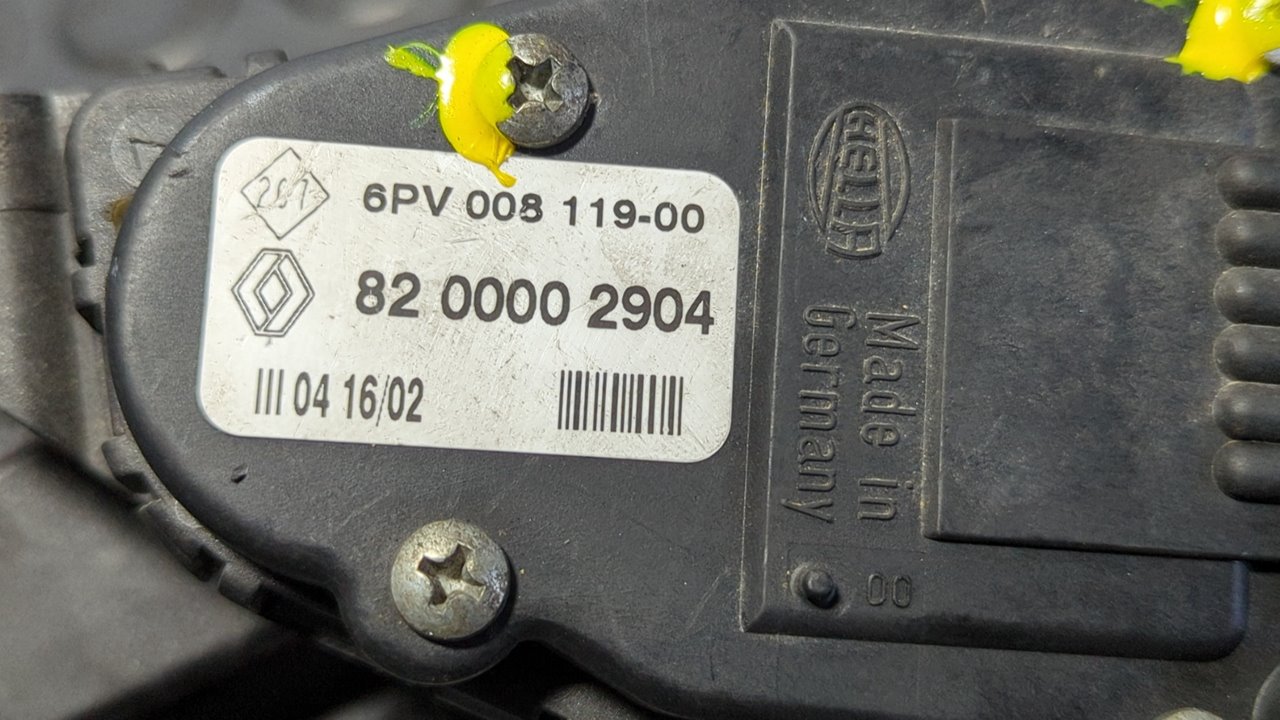POTENCIOMETRO PEDAL RENAULT LAGUNA II (BG0) - vista 5