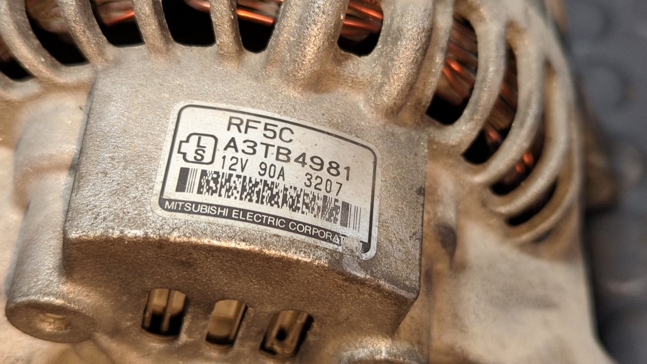 ALTERNADOR MAZDA 6 BERLINA (GG) - vista 4