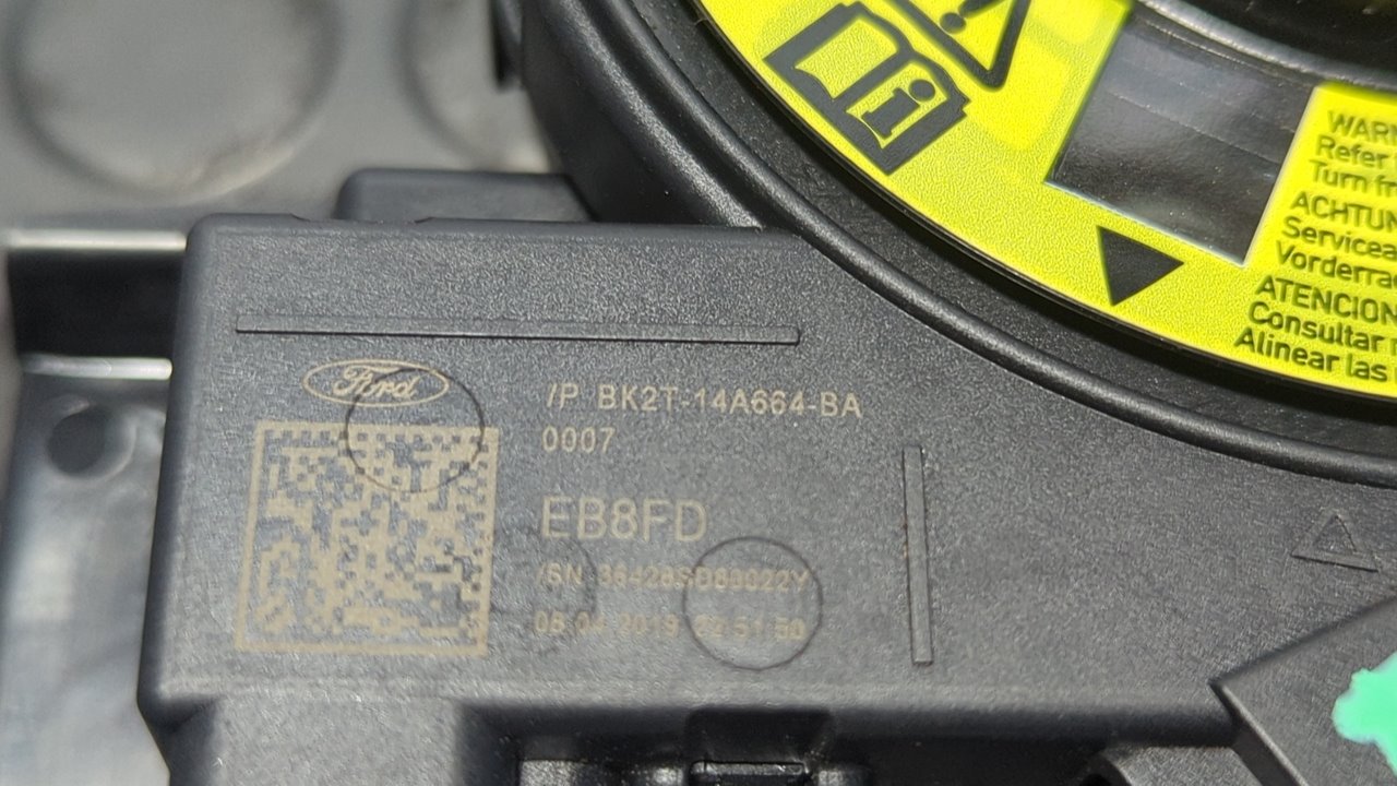 ANILLO AIRBAG FORD TRANSIT CUSTOM - vista 6