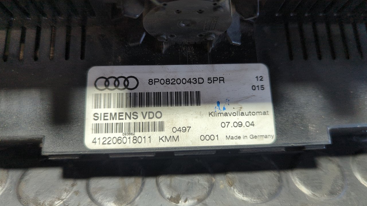MANDO CLIMATIZADOR AUDI A3 (8P) - vista 7