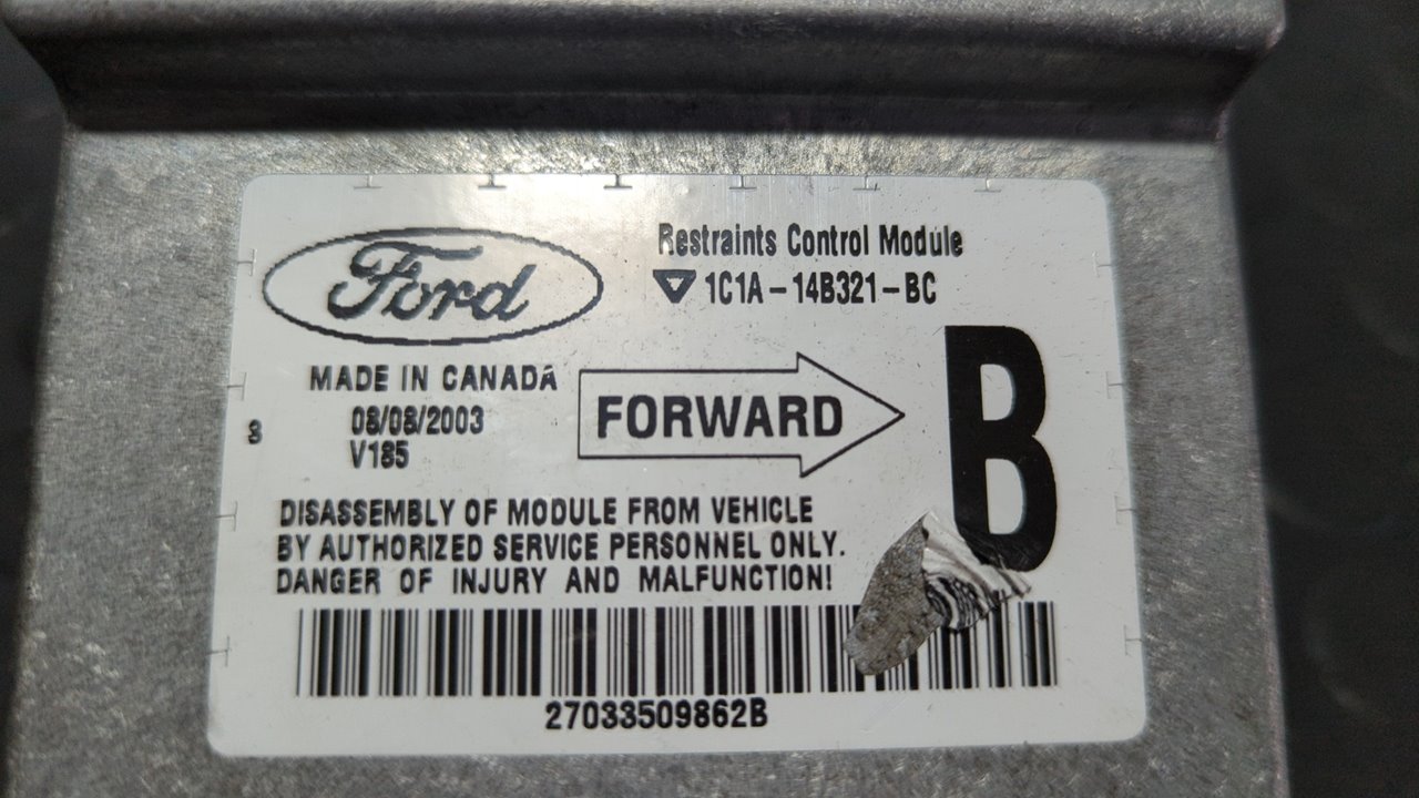 CENTRALITA AIRBAG FORD TRANSIT CAJA CERRADA, CORTA (FY) (2000 =>) - vista 5