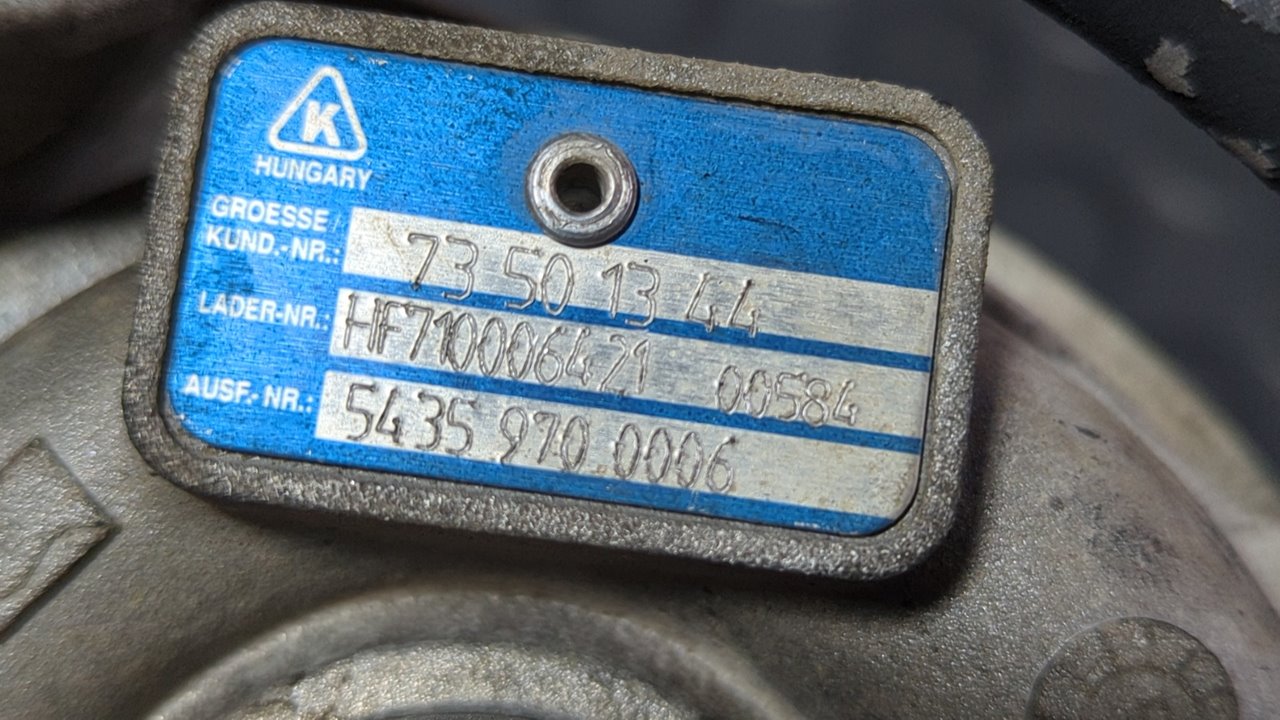 TURBOCOMPRESOR OPEL MERIVA - vista 4