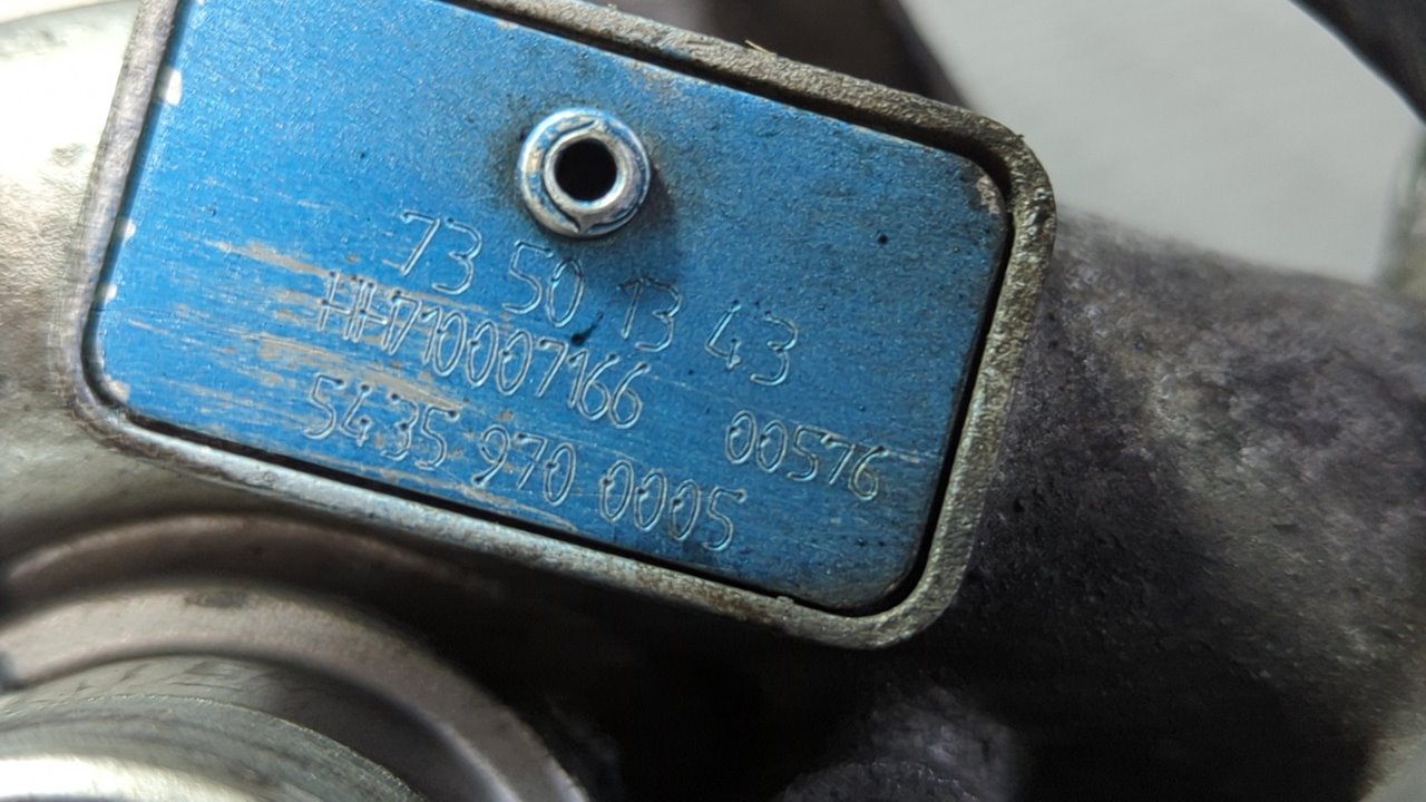 TURBOCOMPRESOR FIAT GRANDE PUNTO (199) - vista 6