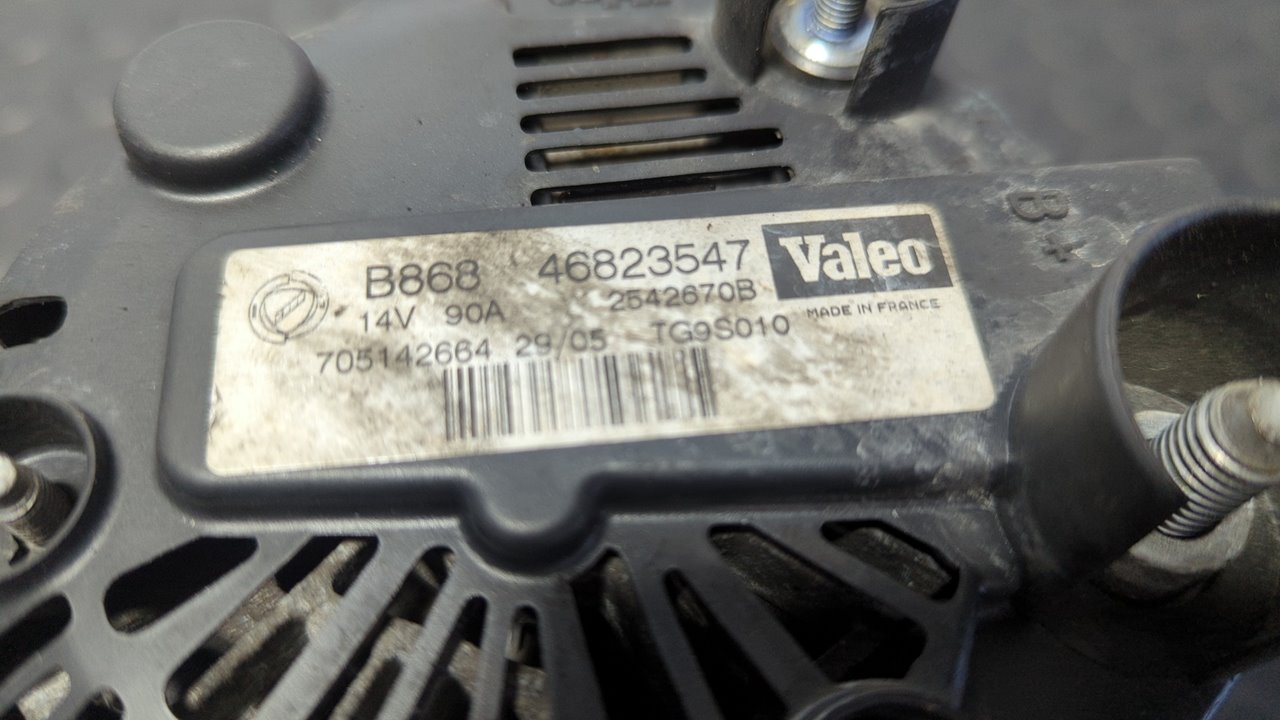 ALTERNADOR FIAT GRANDE PUNTO (199) - vista 4
