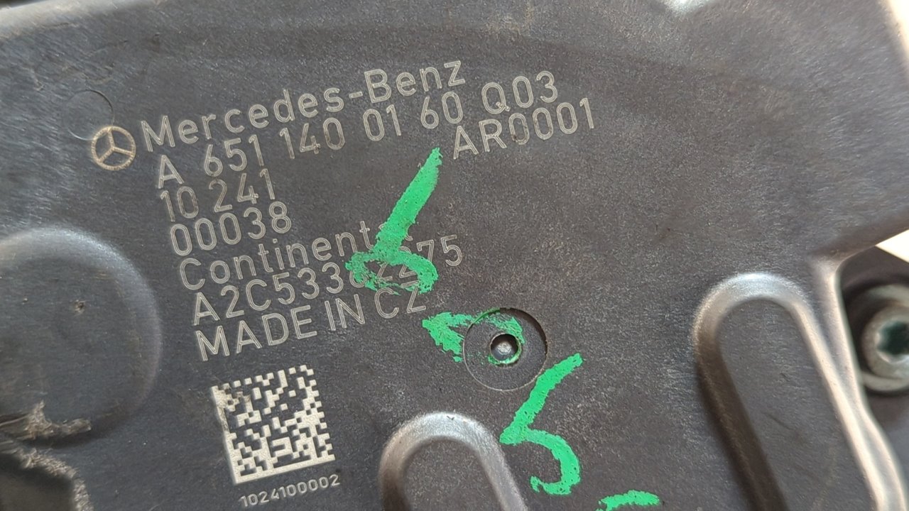 VALVULA EGR MERCEDES-BENZ CLASE E (W212) FAMILIAR - vista 3