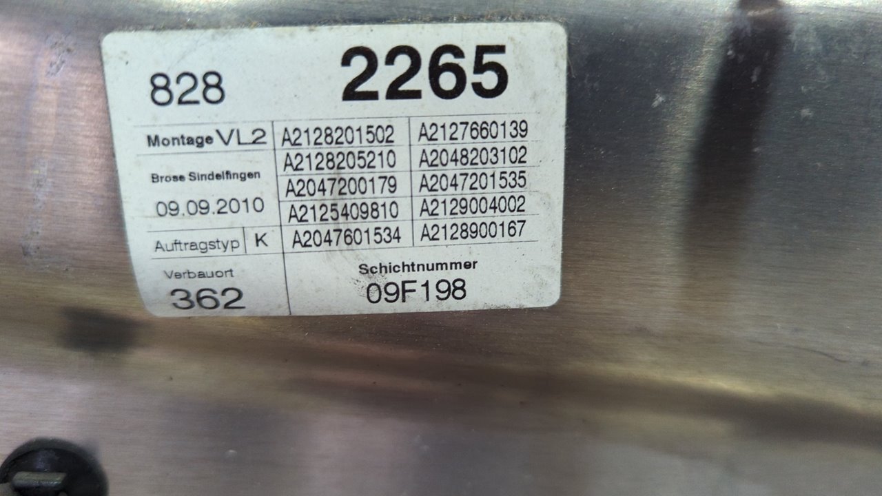 ELEVALUNAS DELANTERO IZQUIERDO MERCEDES-BENZ CLASE E (W212) FAMILIAR - vista 3