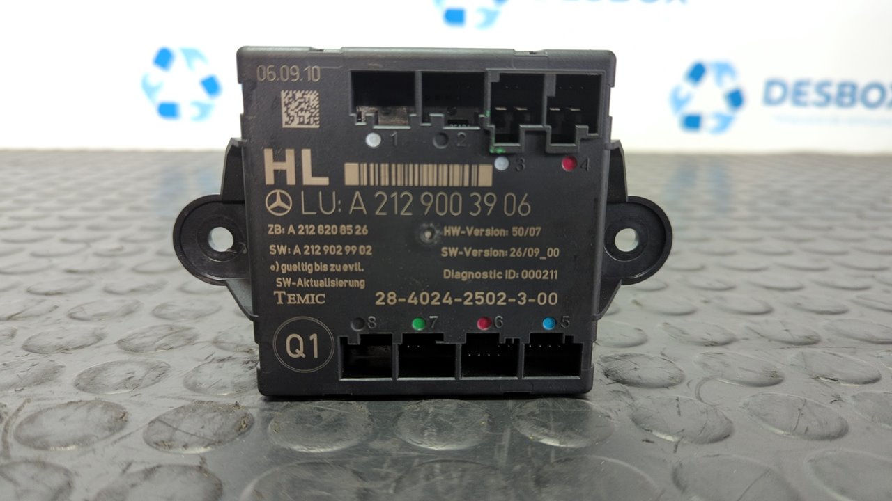 MODULO CONFORT MERCEDES-BENZ CLASE E (W212) FAMILIAR