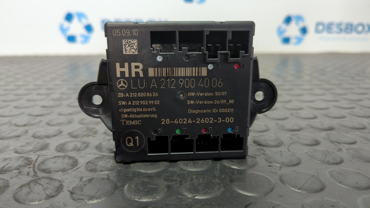 MODULO CONFORT MERCEDES-BENZ CLASE E (W212) FAMILIAR