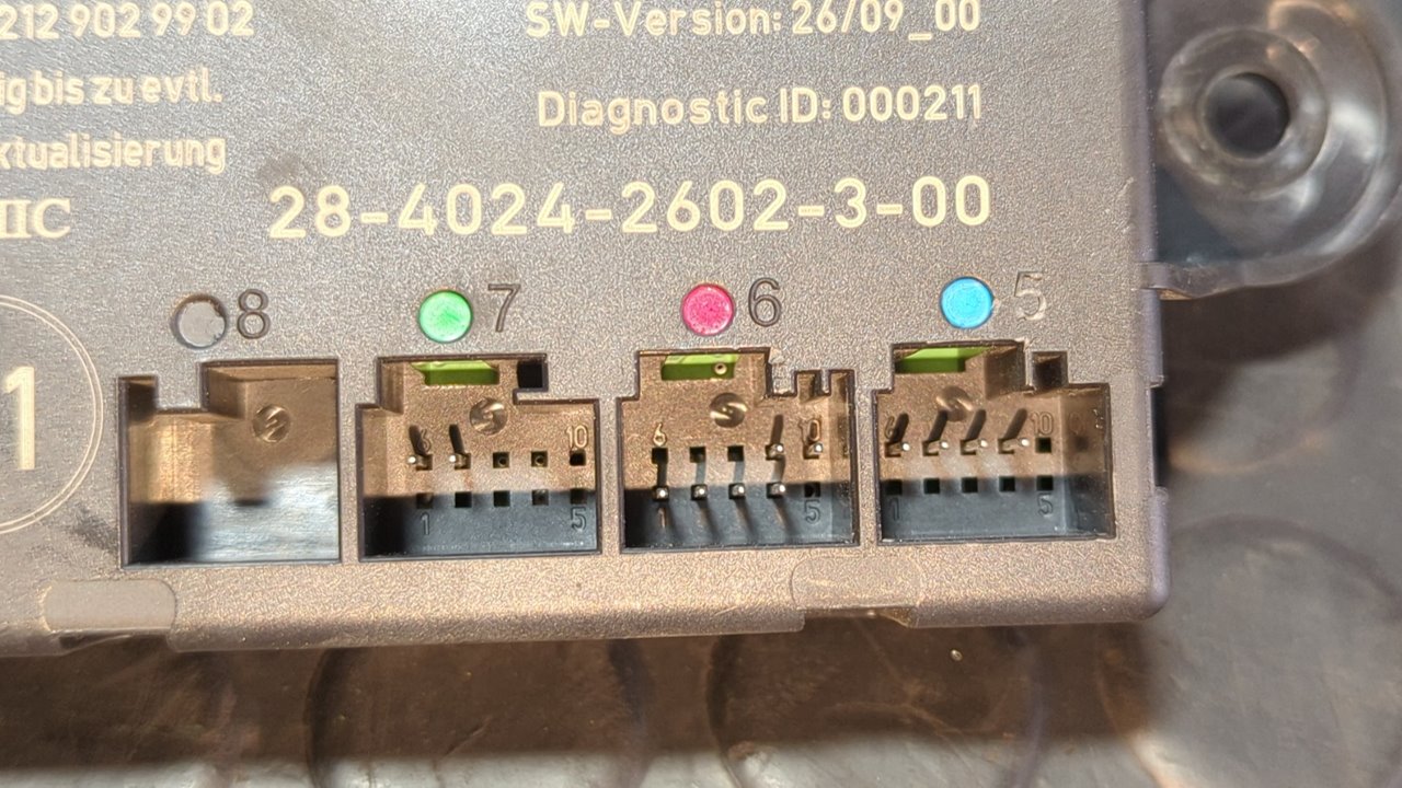 MODULO CONFORT MERCEDES-BENZ CLASE E (W212) FAMILIAR - vista 4