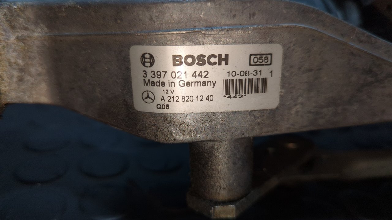MOTOR LIMPIA DELANTERO MERCEDES-BENZ CLASE E (W212) FAMILIAR - vista 7