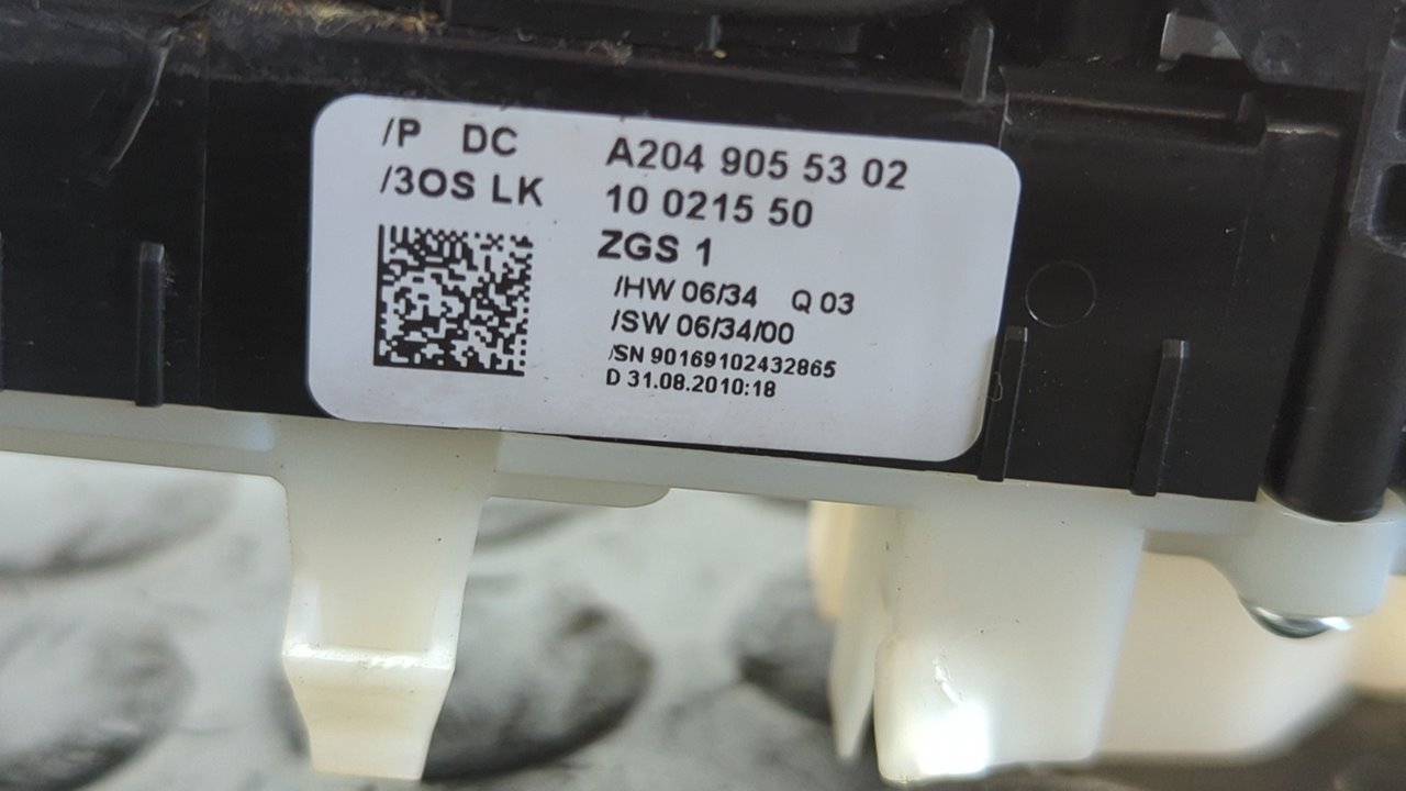 MANDO ELEVALUNAS DELANTERO IZQUIERDO MERCEDES-BENZ CLASE E (W212) FAMILIAR - vista 5