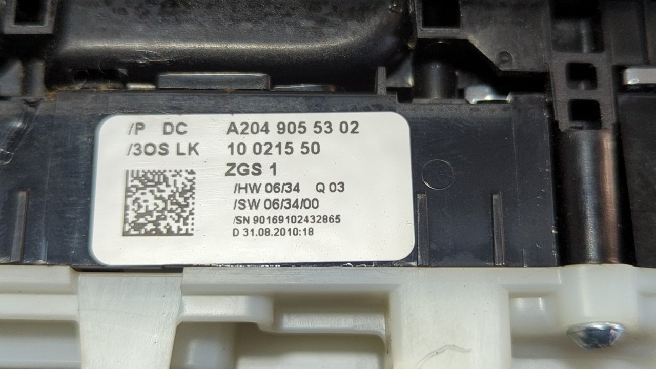 MANDO ELEVALUNAS DELANTERO IZQUIERDO MERCEDES-BENZ CLASE E (W212) FAMILIAR - vista 7