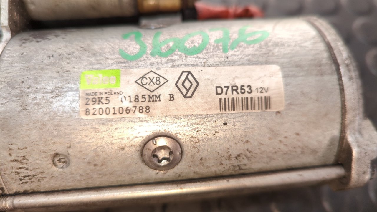 MOTOR ARRANQUE OPEL VIVARO - vista 4