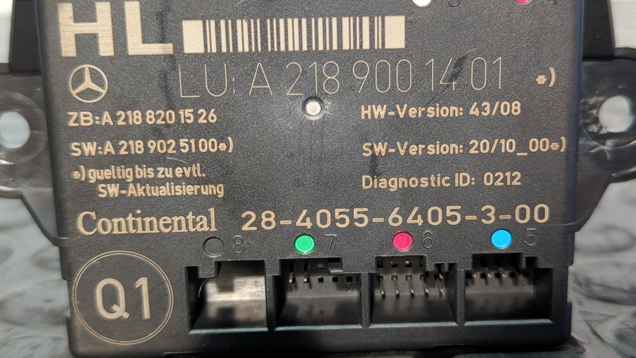 MODULO CONFORT MERCEDES-BENZ CLASE C (W204) LIM. - vista 2