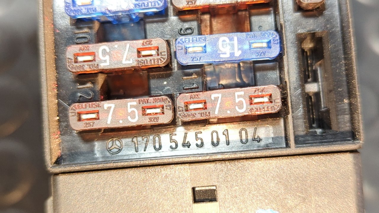 MANDO LUCES MERCEDES-BENZ CLASE SLK (W170) ROADSTER - vista 5