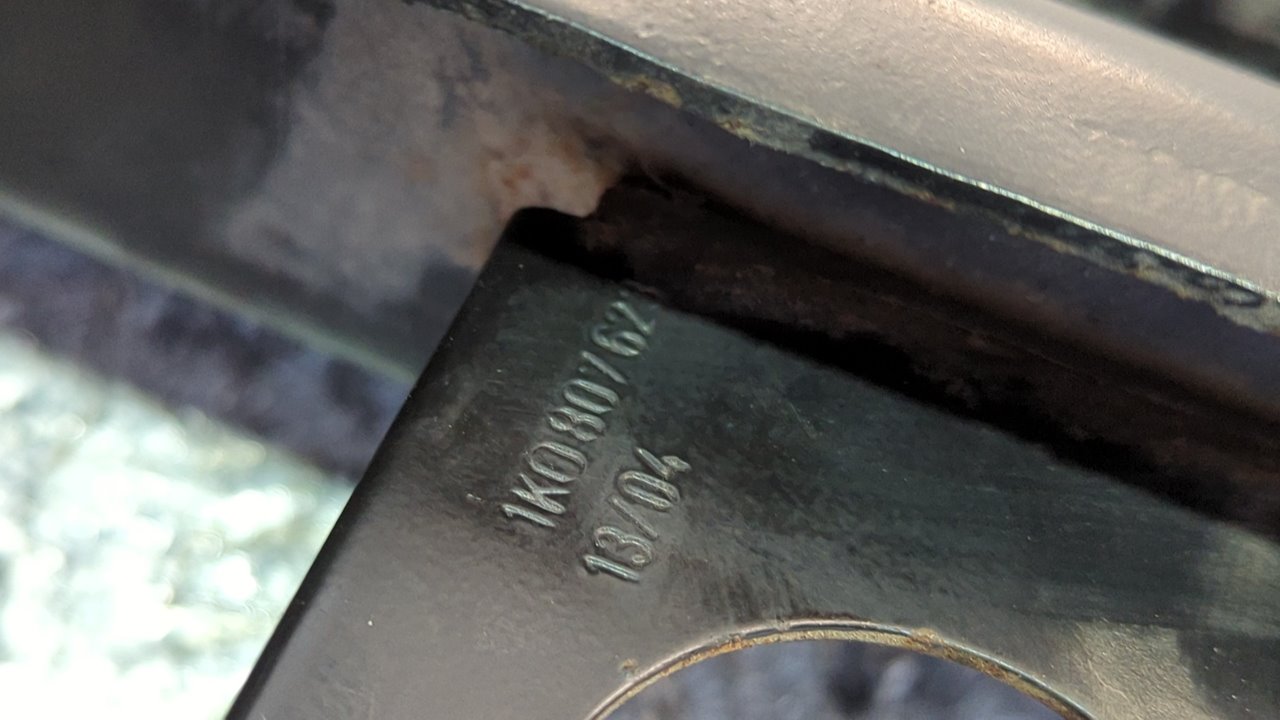 REFUERZO PARAGOLPES DELANTERO VOLKSWAGEN GOLF V BERLINA (1K1) - vista 4