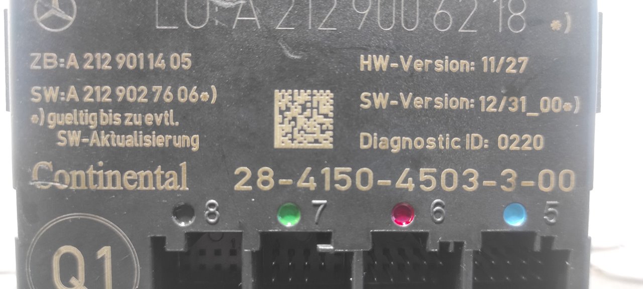 MODULO CONFORT MERCEDES-BENZ CLASE C (W204) LIM. - vista 2