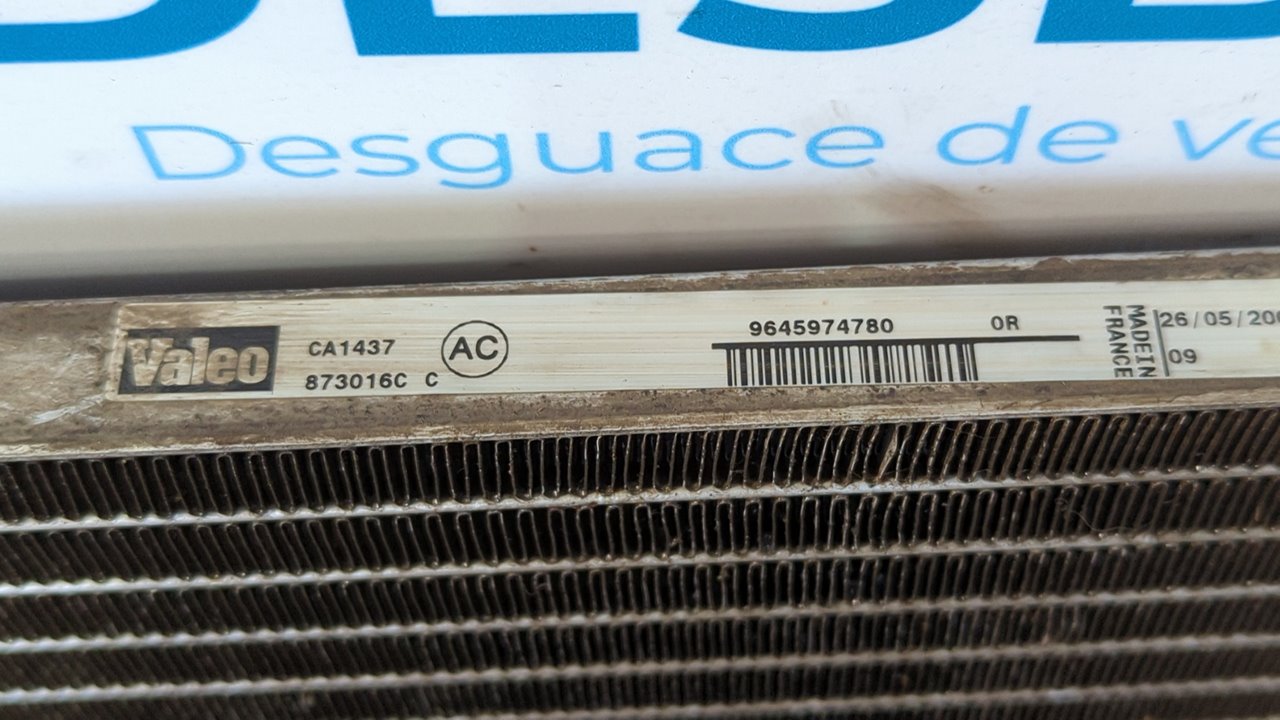 CONDENSADOR / RADIADOR  AIRE ACONDICIONADO CITROEN BERLINGO - vista 5