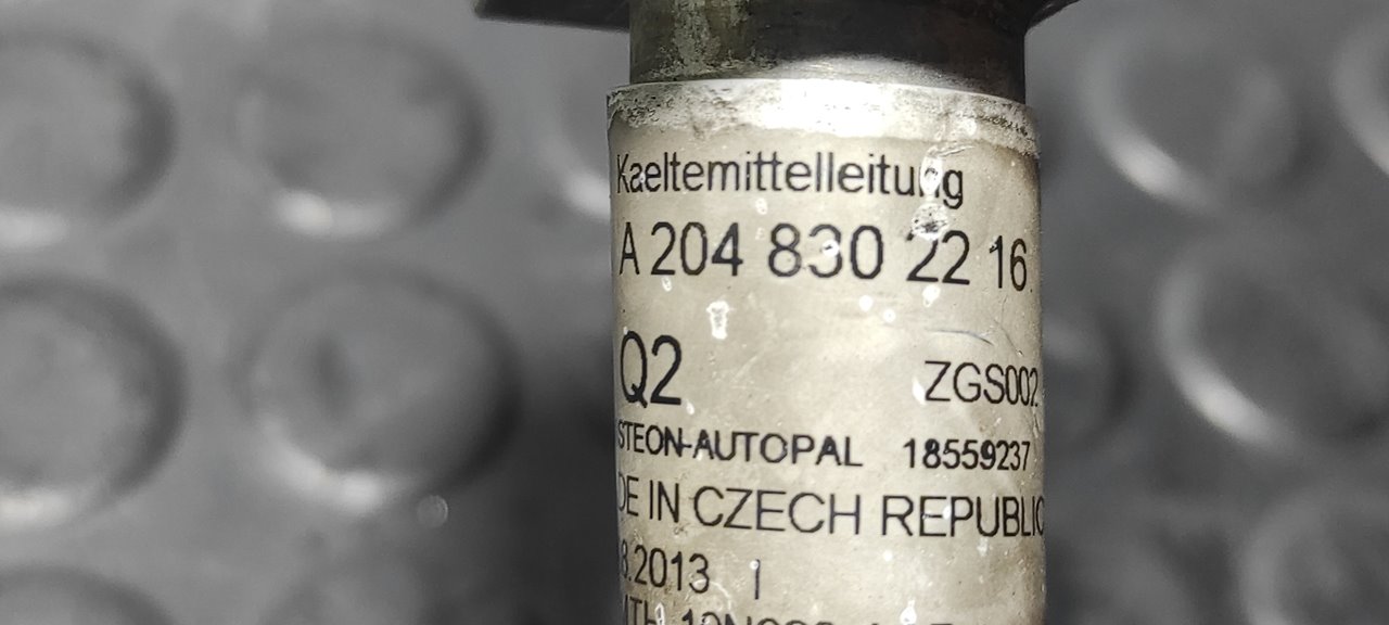 TUBOS AIRE ACONDICIONADO MERCEDES-BENZ CLASE C (W204) LIM. - vista 2