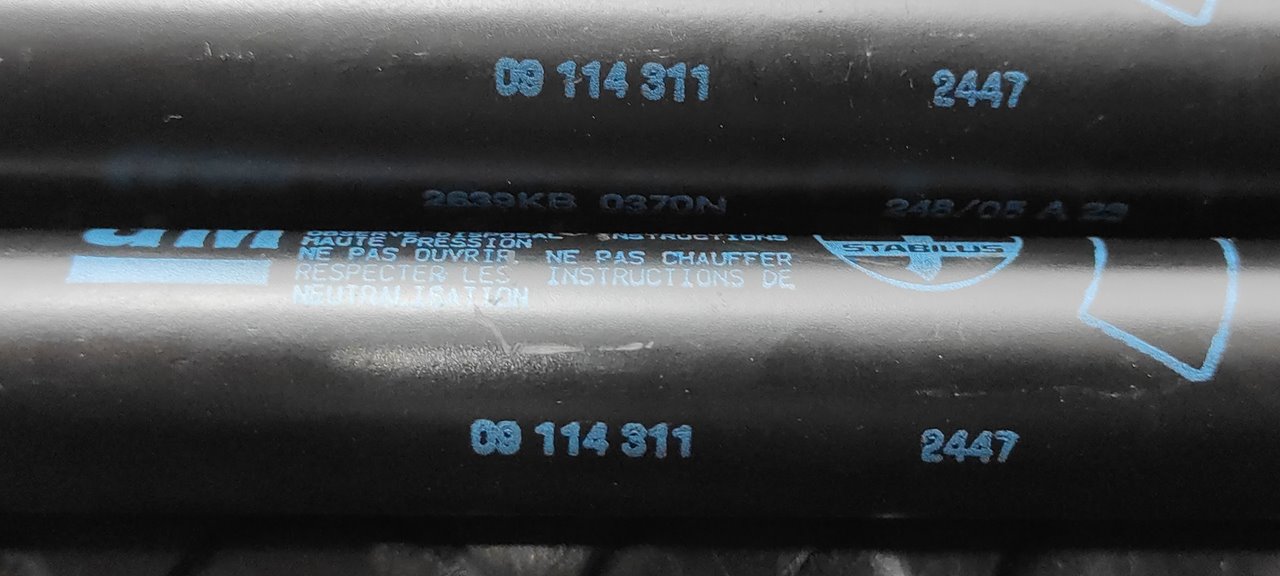 AMORTIGUADORES MALETERO / PORTON MERCEDES-BENZ CLASE C (W204) LIM. - vista 3