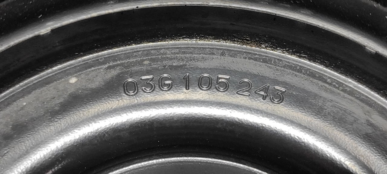 POLEA CIGUEÑAL VOLKSWAGEN GOLF V BERLINA (1K1) - vista 2