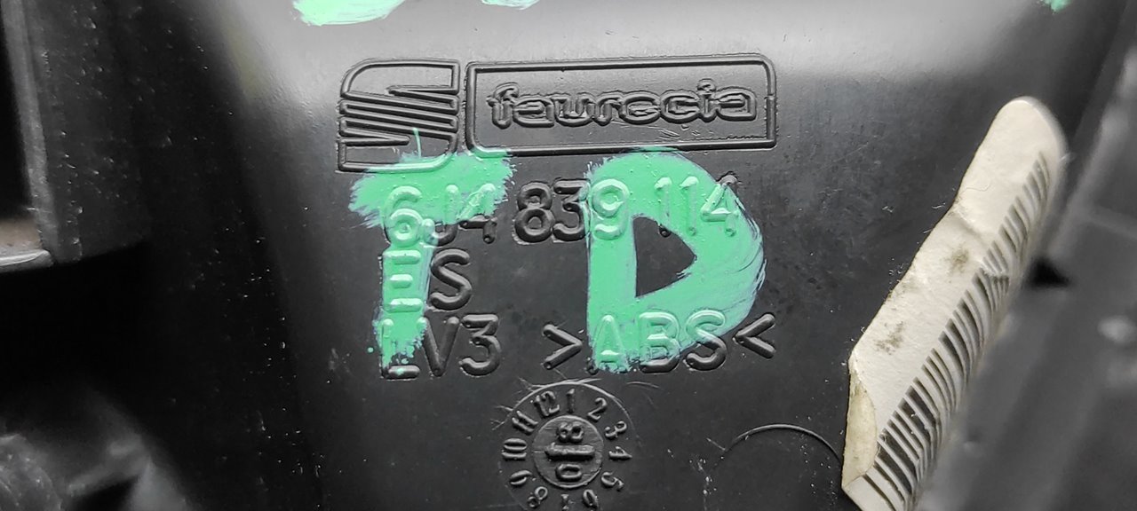 MANETA INTERIOR TRASERA DERECHA SEAT IBIZA (6J5) - vista 3